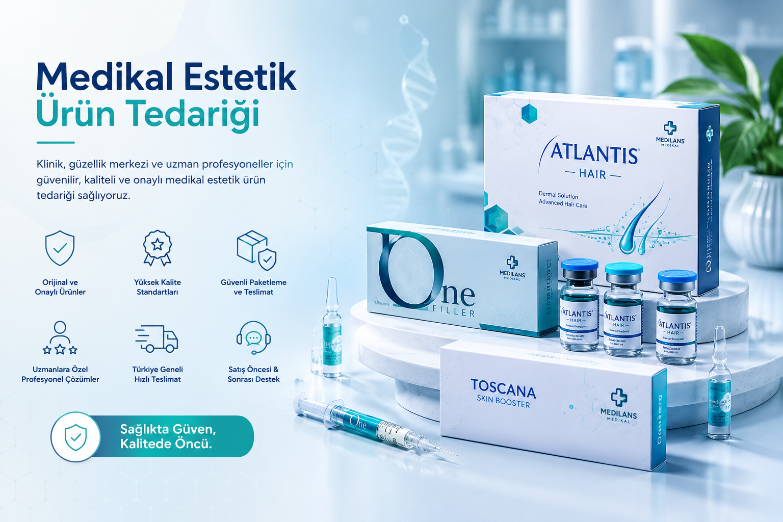 Medikal Estetik Ürün Tedariği